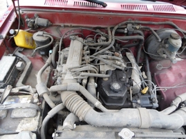 1994 TOYOTA TRUCK STD CAB BURGUNDY 2.4L MT 2WD Z17742